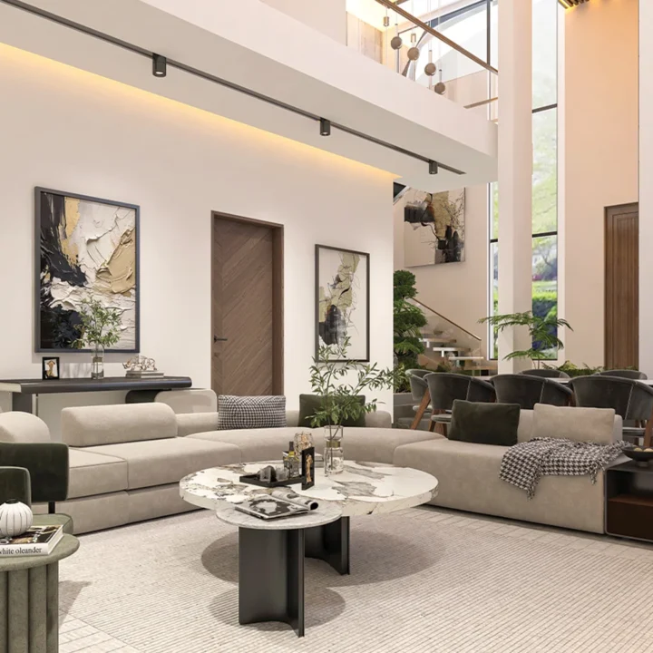 Luxury Open Concept Living Spaces 1