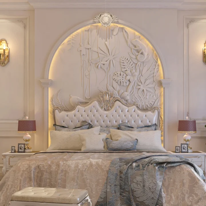 MINIMAL CLASSICAL BEDROOM INTERIOR