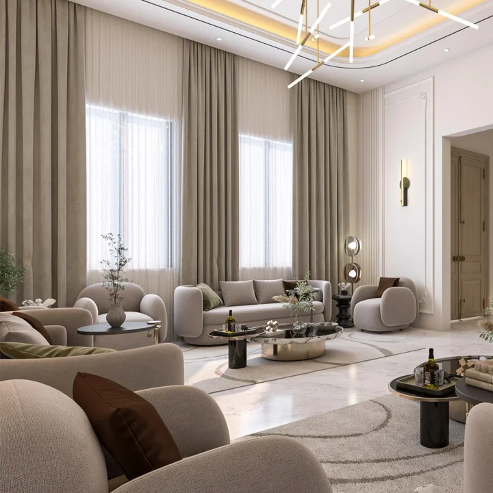 Opulent Contemporary Living Spaces 3